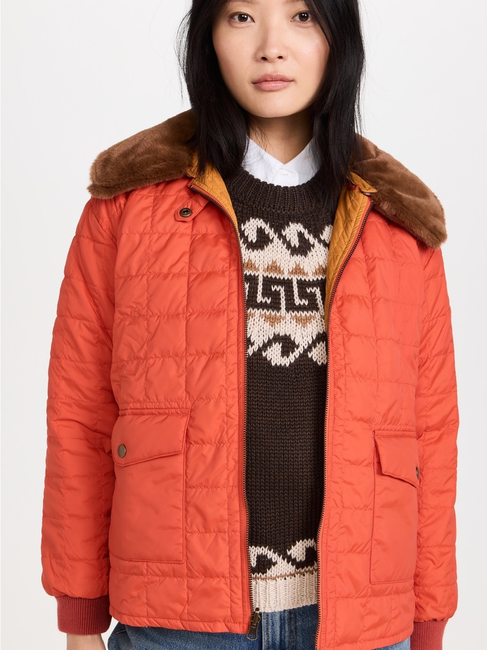 THE GREAT. Outdoors
The Reversible Down Logger Puffer